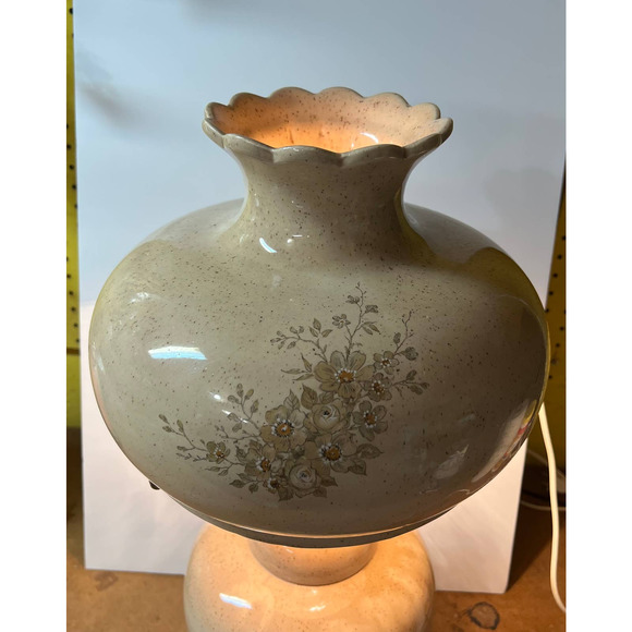 Antique GWTW Hurricane Parlor Lamp 24" MidCentury Nite Lite Gone W The Wind - Picture 5 of 12